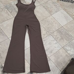 Chic Sleeveless Brown Jumpsuit